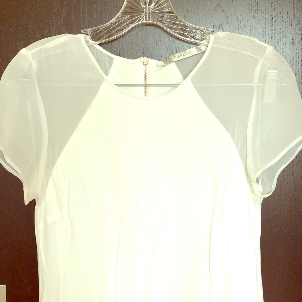 Zara White Dress